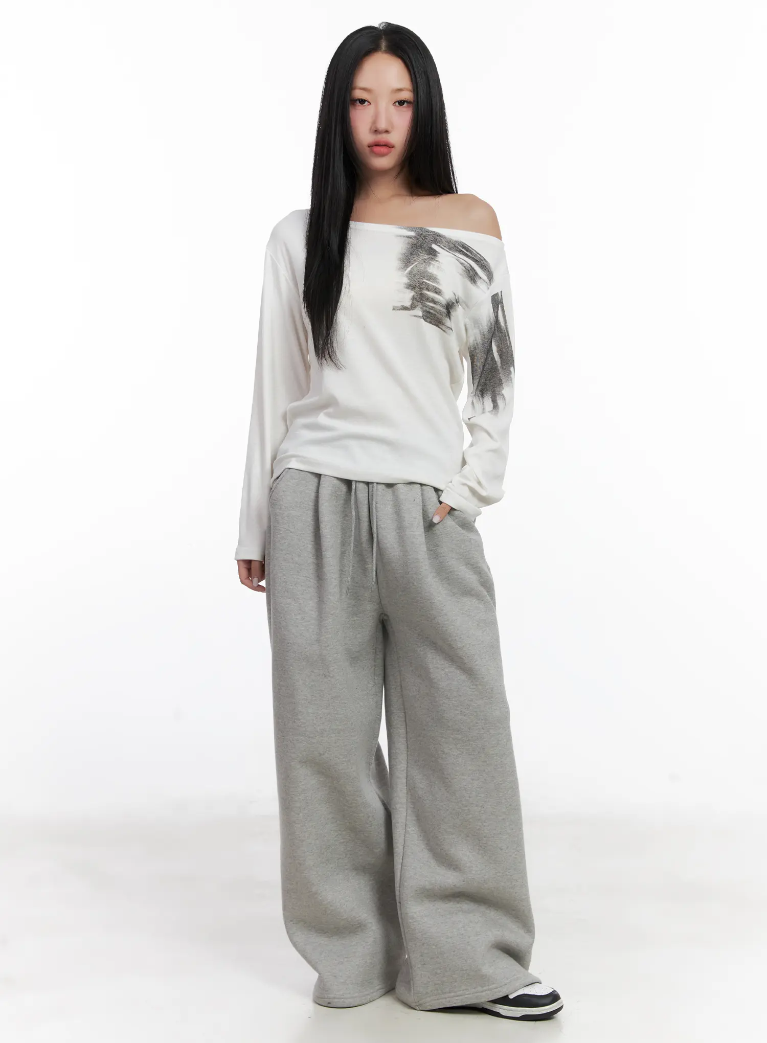 Wide Leg Sweatpants CN528 - Image 5