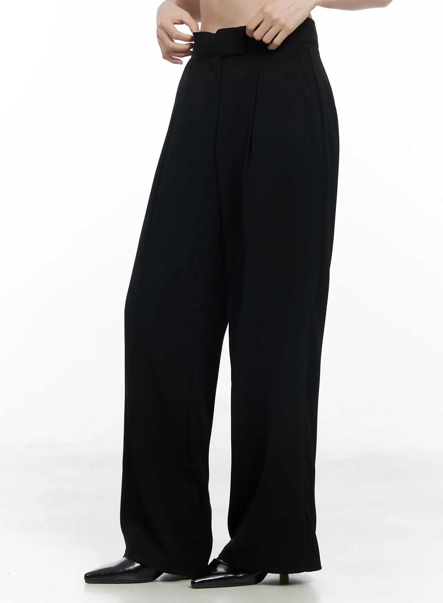 Wide-Leg Tailored Pants IF520 - Image 3
