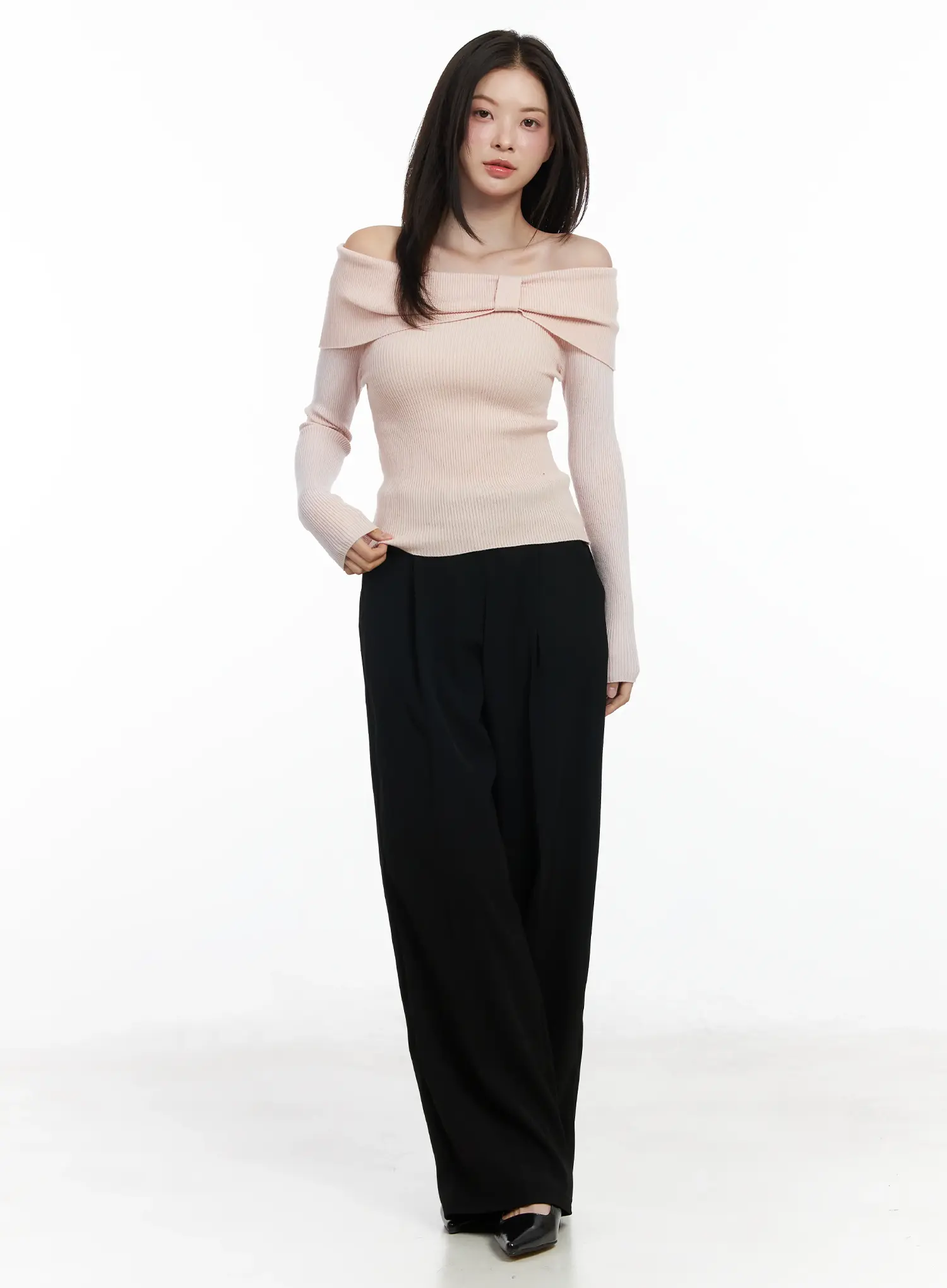 Wide-Leg Tailored Pants IF520 - Image 5