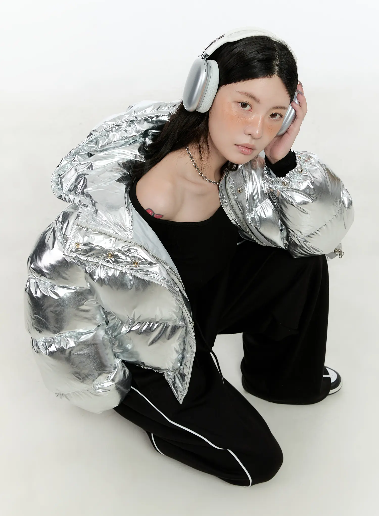 Wide Leg Track Sweatpants CN517 - Image 7
