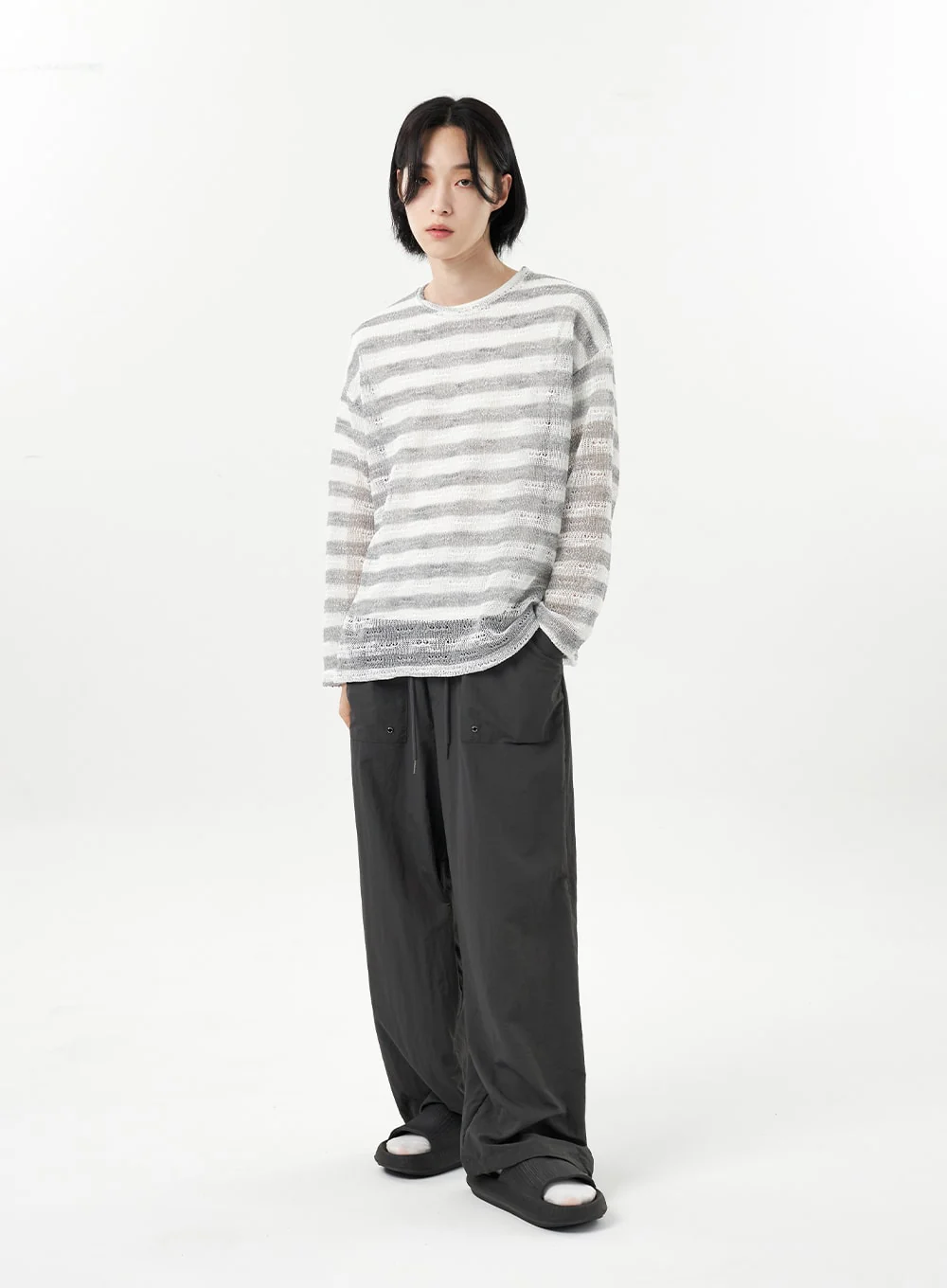 Wide Track Pants Unisex CU313 - Image 3