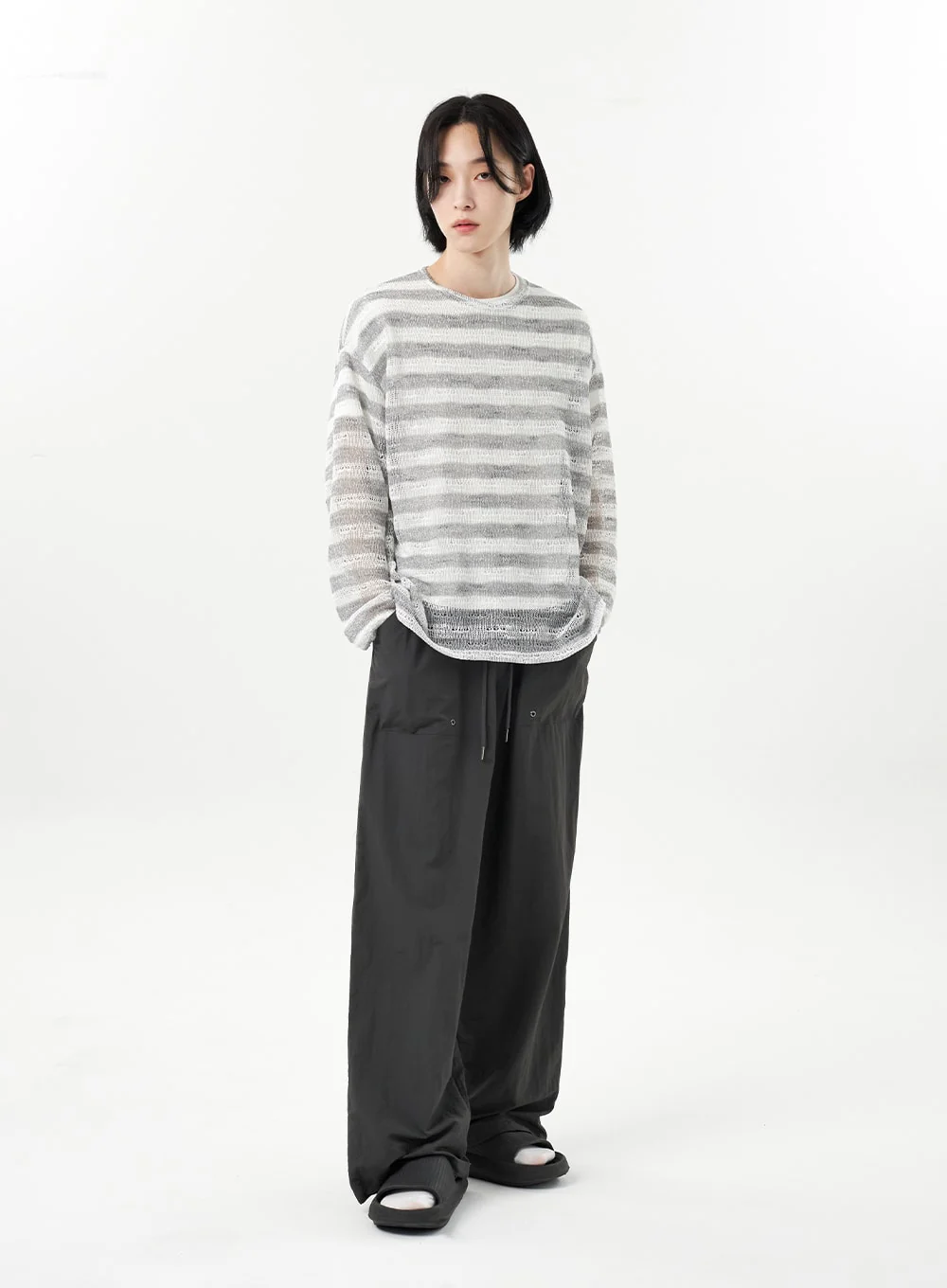 Wide Track Pants Unisex CU313 - Image 4