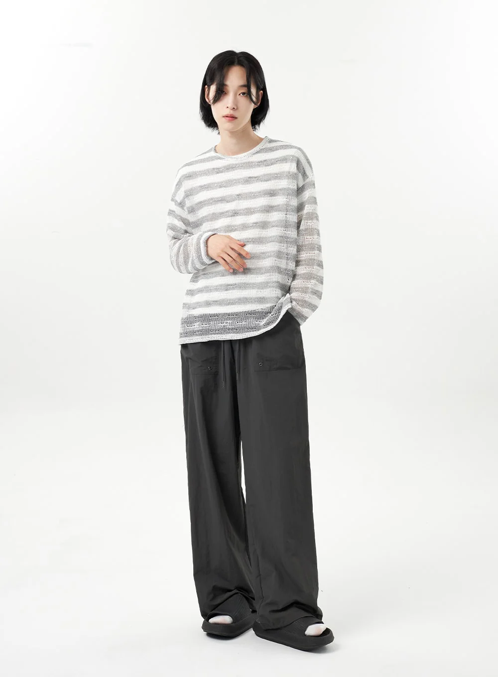 Wide Track Pants Unisex CU313 - Image 7