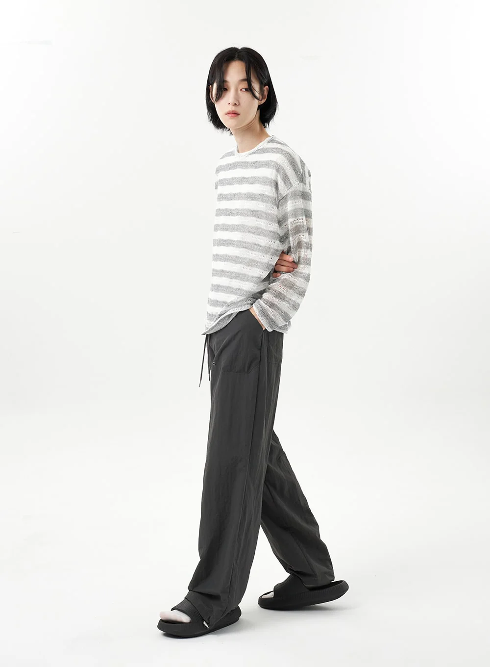 Wide Track Pants Unisex CU313 - Image 8