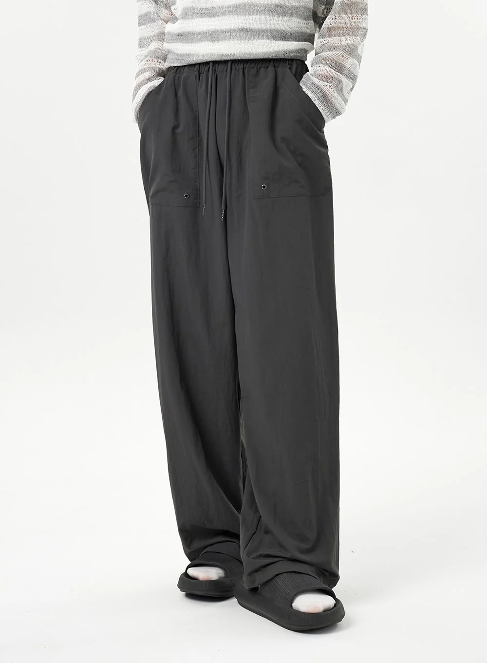 Wide Track Pants Unisex CU313 - Image 9