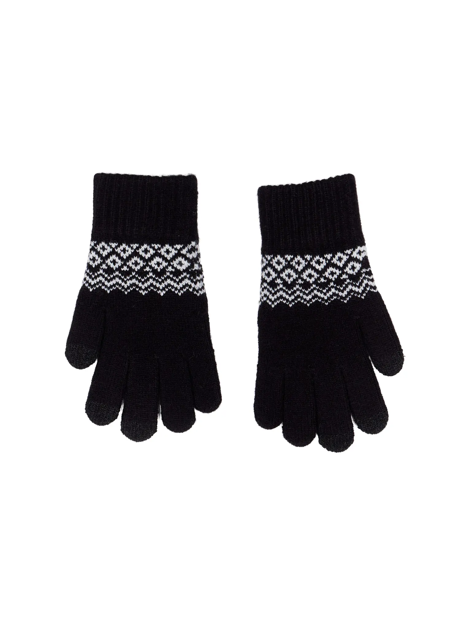Winter Knit Gloves IN524 - Image 4