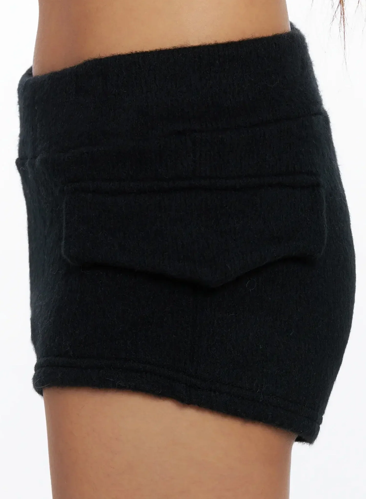 Wool-Blend  Micro Shorts IN528 - Image 5