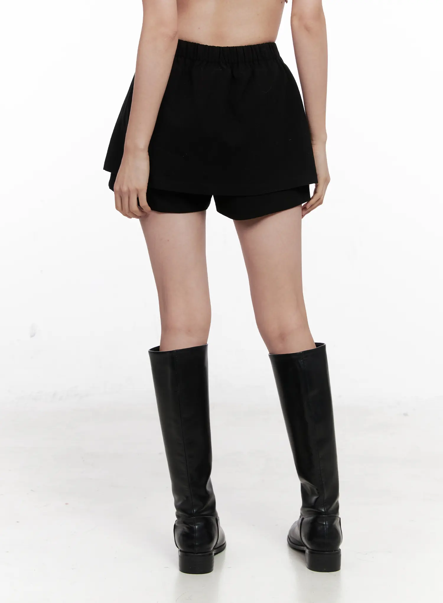 Wool-Blend Mini Skort CN504 - Image 6