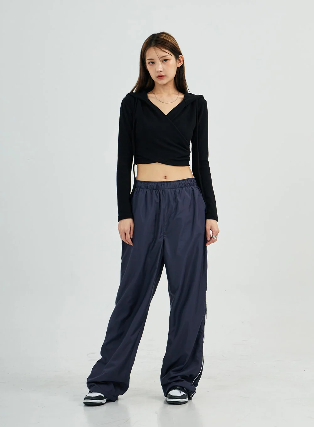 Wrap Crop Hoodie CS27 - Image 3