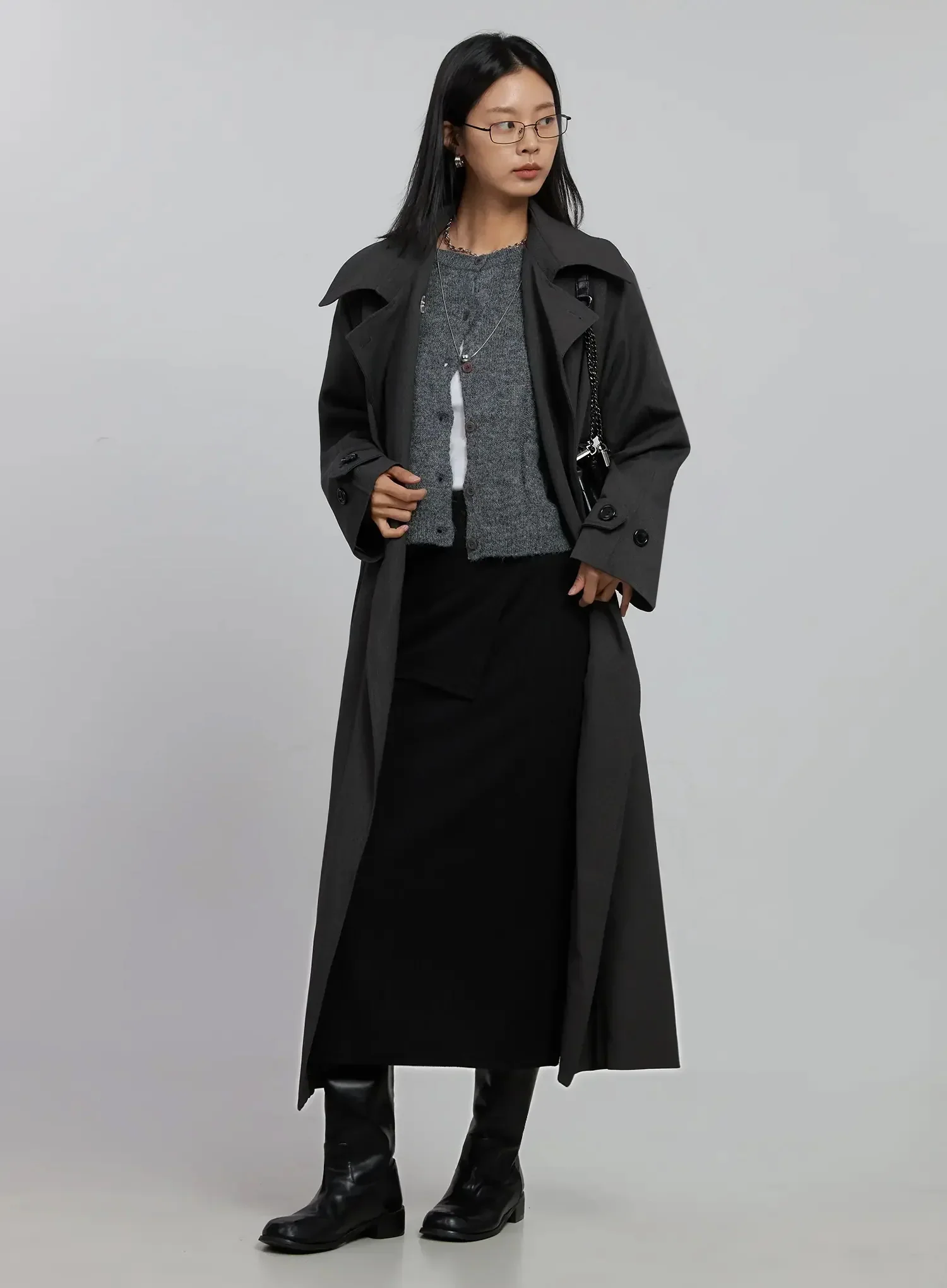 Wrap Maxi Skirt ID516 - Image 15