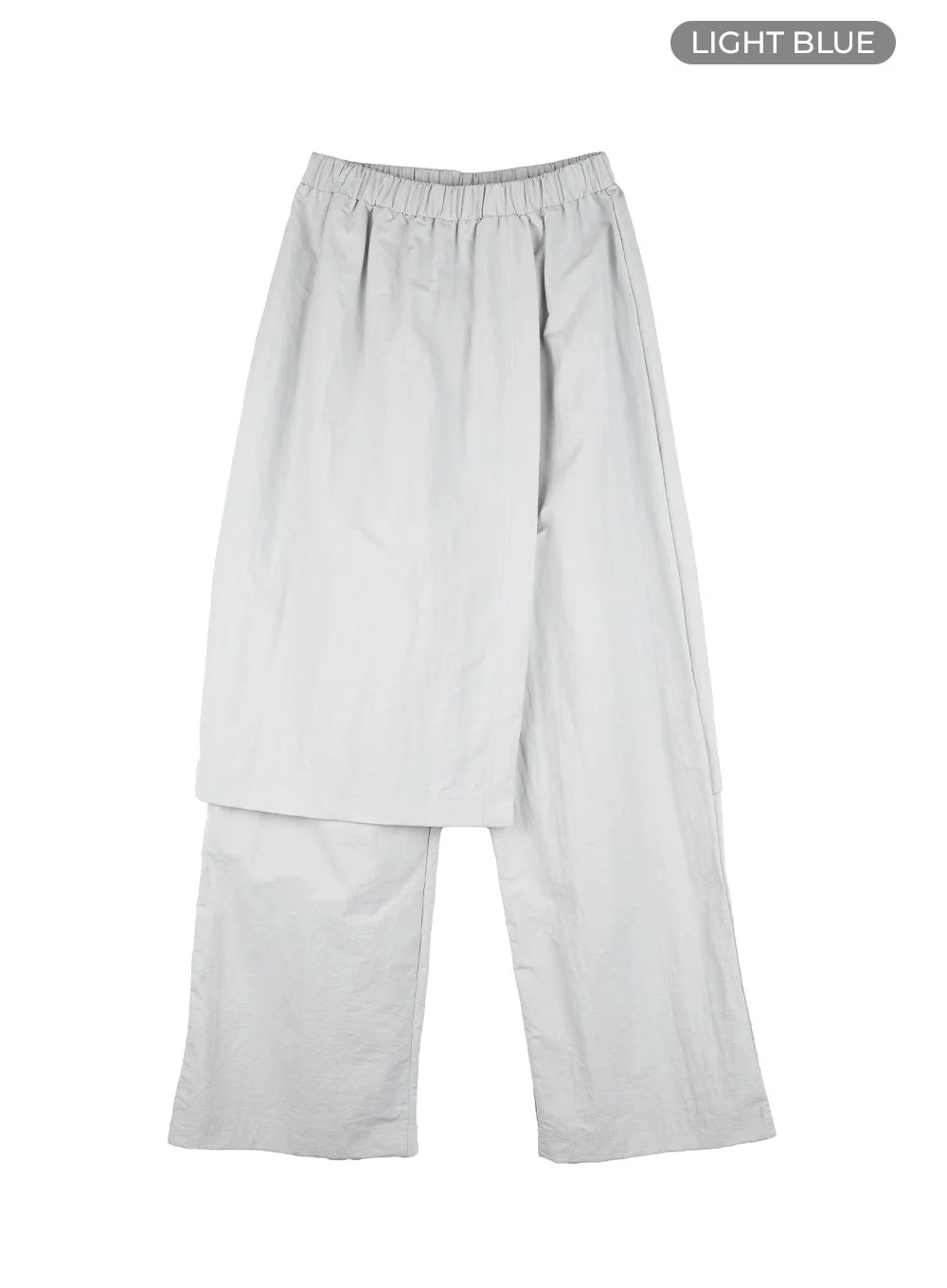 Wrap Midi Skirt with Pants OL430 - Image 9