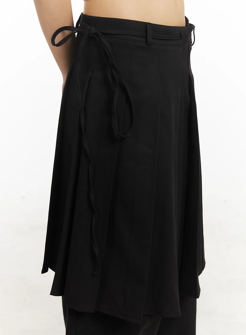 Wrap Pleated Midi Skirt CF518 - Image 5